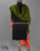 Bandhani work on bhujodi dupatta