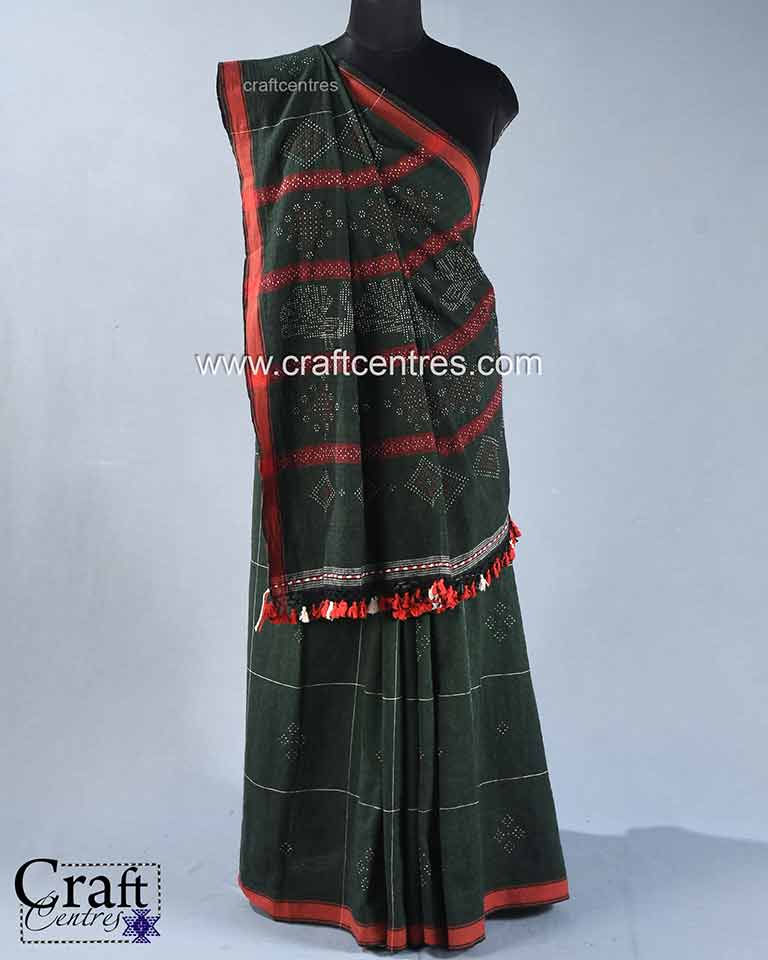 Thumbnail: Handloom Tangaliya Saree
