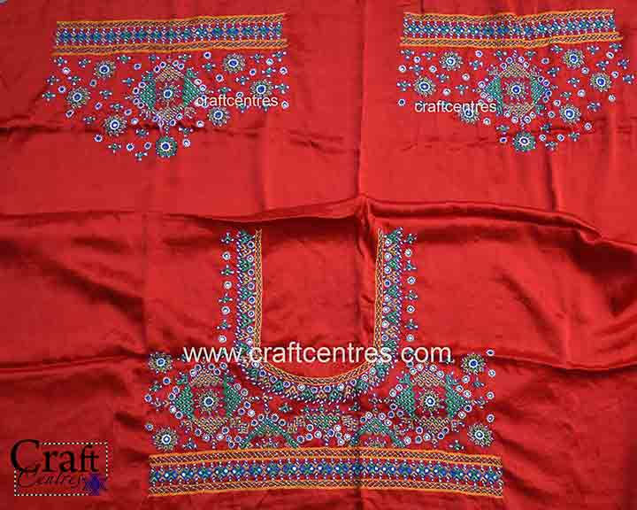 Thumbnail: Neran Embroidery Blouse Piece