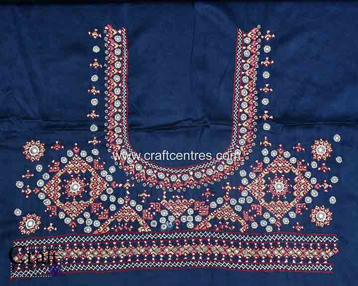 kutch craft blouse material