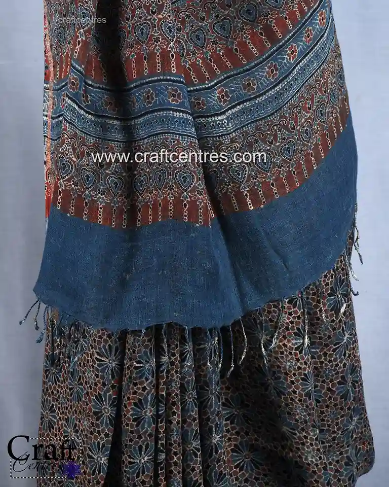 Thumbnail: Kutch Work Saree