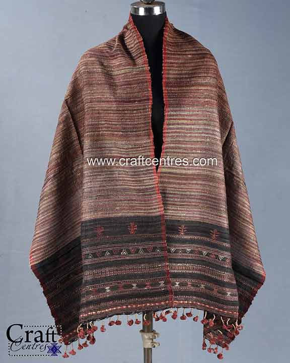 Thumbnail: Handloom Bhujodi Scarfs Online