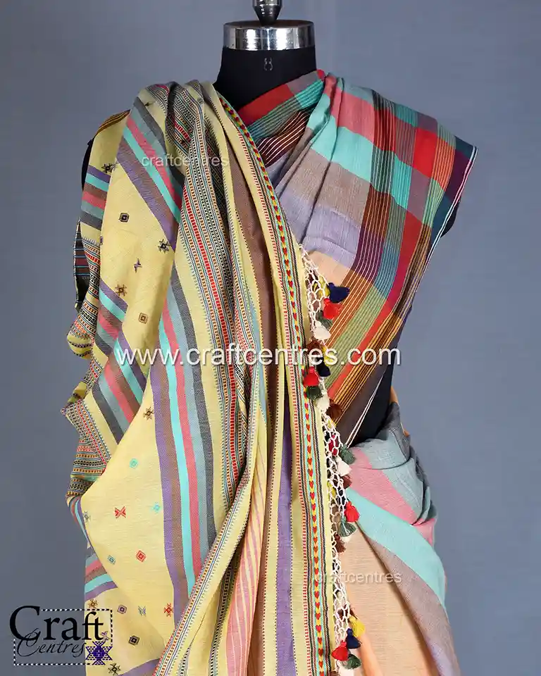 Thumbnail: Bhujodi Handloom Saree
