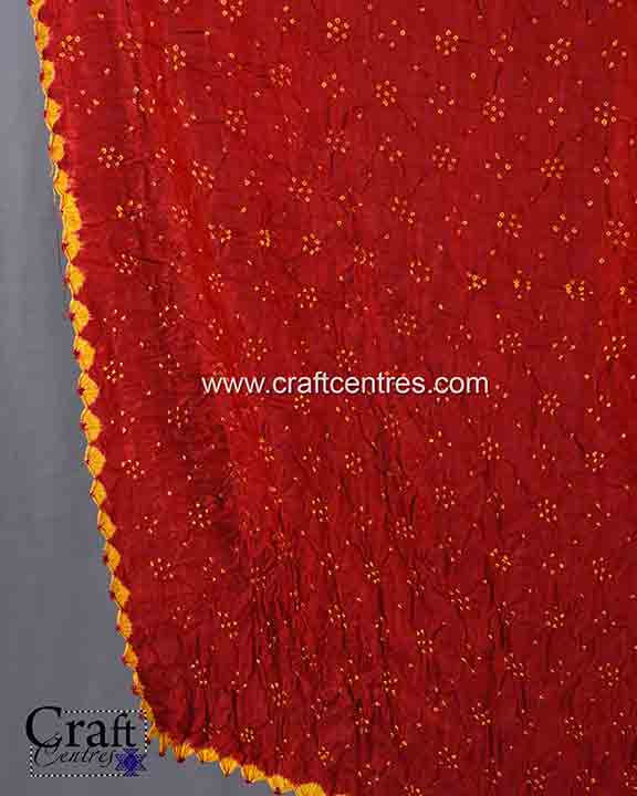 Thumbnail: Gajji Silk Bandhani