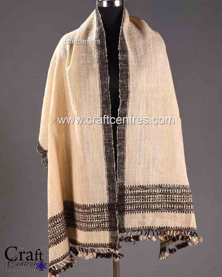 Thumbnail: HandSpun Wool Stole
