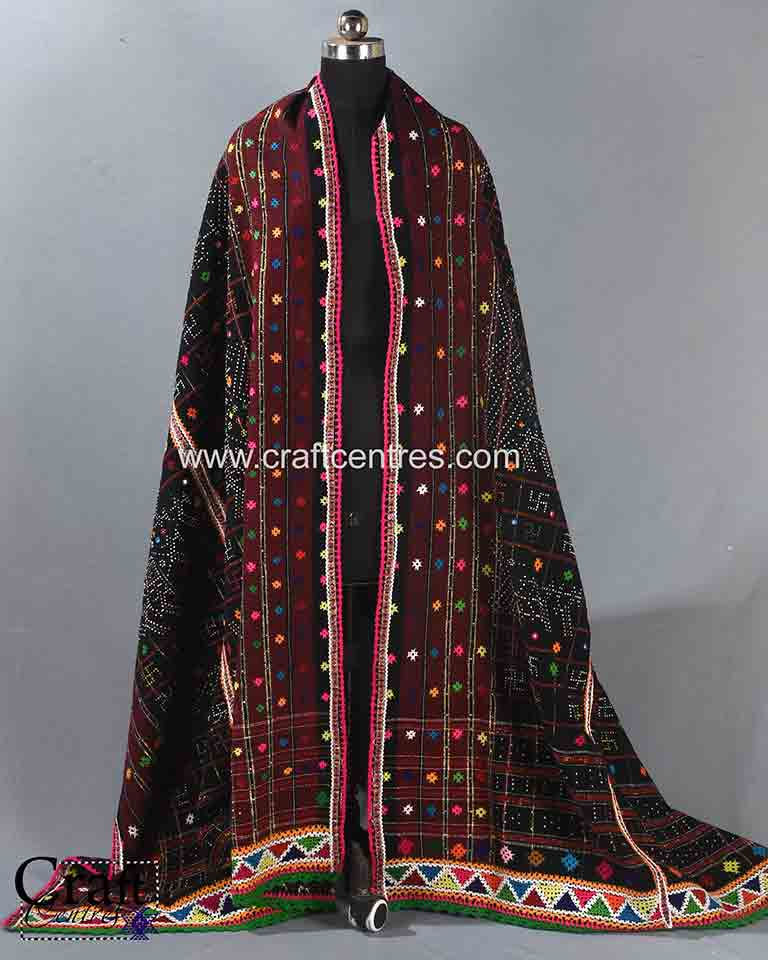 Thumbnail: woolen tangaliya shawl