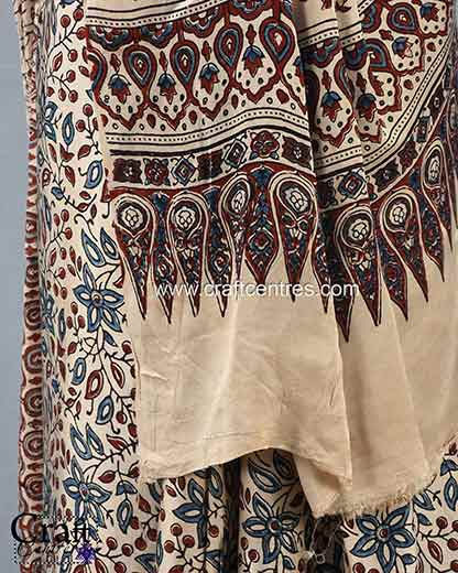 Thumbnail: dhabu print saree