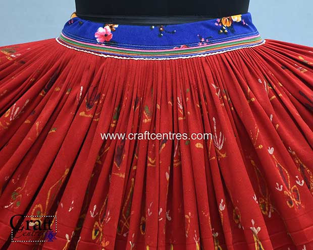 Thumbnail: Vintage rogan painting lehenga