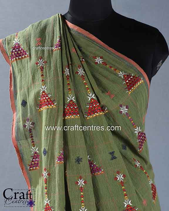 Thumbnail: Hand Embroidery Saree Online