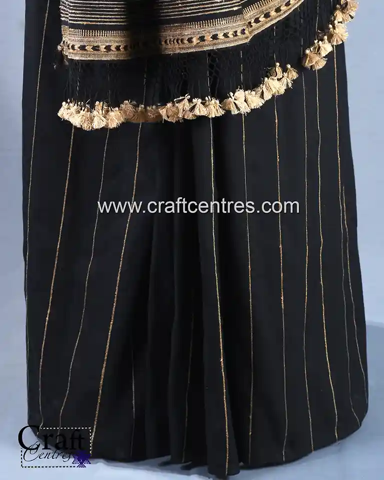 Thumbnail: Handloom tussar Silk Saree