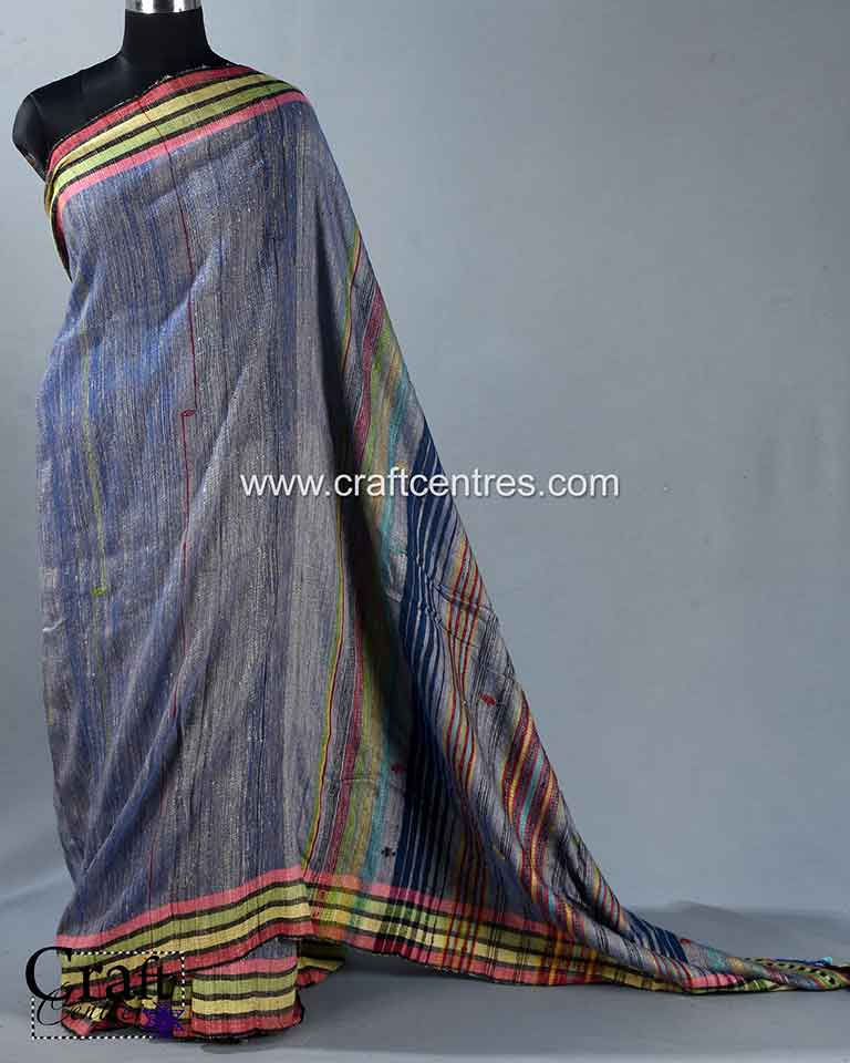Thumbnail: tussar bhujodi saree