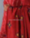 suf work saree with bandhani