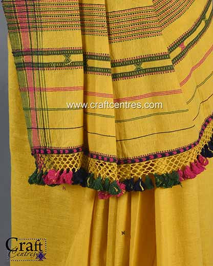 Thumbnail: bhujodi saree handloom