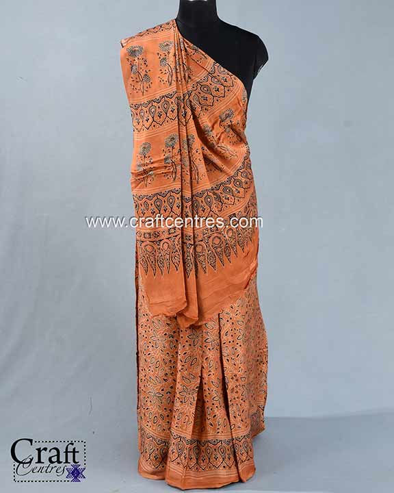 Thumbnail: kala cotton saree