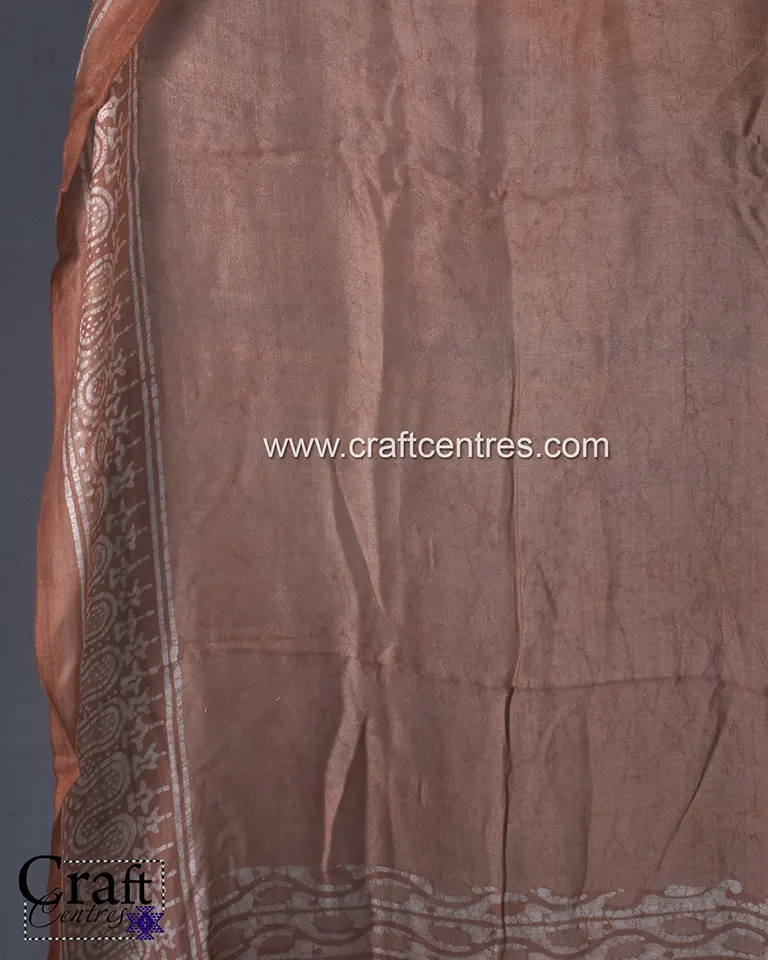 Thumbnail: Tussar Silk Bhujodi Saree