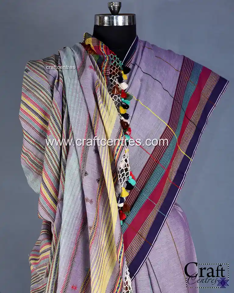 Thumbnail: Handloom Bhujodi Saree