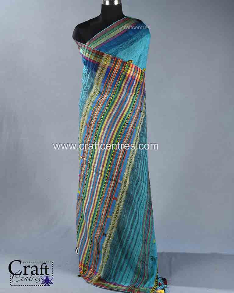 Thumbnail: Silk Bhujodi Saree