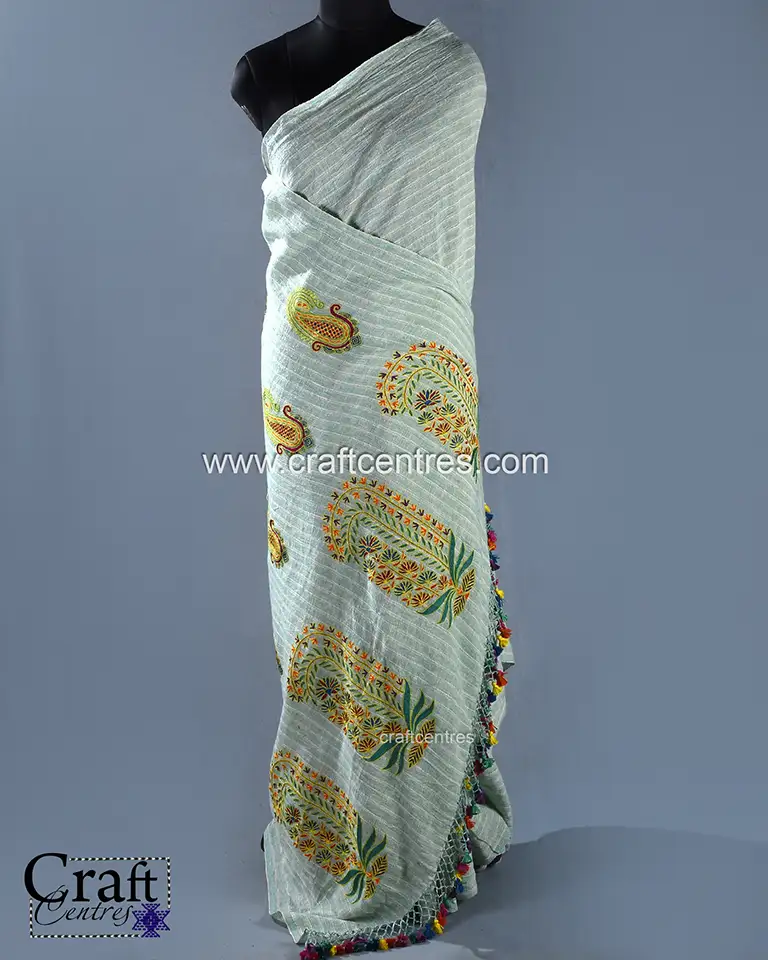 Thumbnail: Embroidery Silk Saree