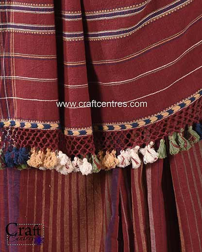 Thumbnail: kutch work saree