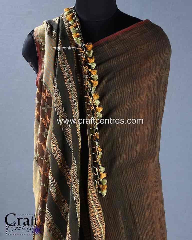 Thumbnail: Kutch Work Saree