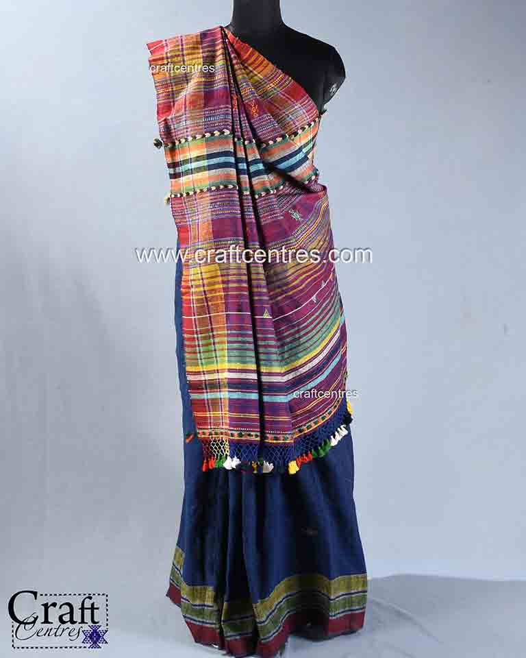 Thumbnail: Silk Bhujodi Saree
