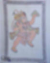 Shree Hanuman Rogan Art Painting