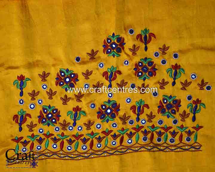 Thumbnail: Hand Embroidery Blouse Piece