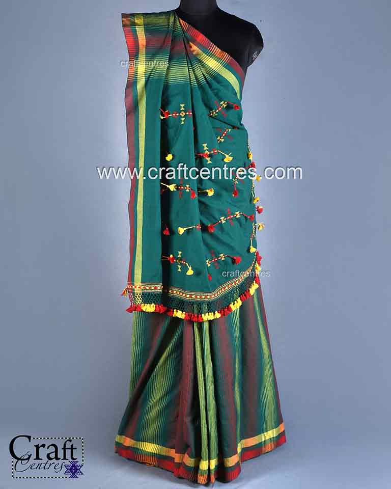 Thumbnail: Kutchi Embroidery Saree