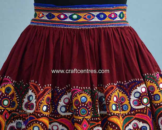 Thumbnail: Antique ahir embroidery gaghra
