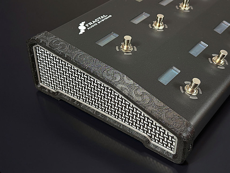 Miniaturbild: External box with 3 extra switches for Fractal Audio FM3, FM9, FC6, FC12 and AXE-FX III