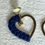 Miniature : CAMILLE Ink Blue - Boucles pendantes