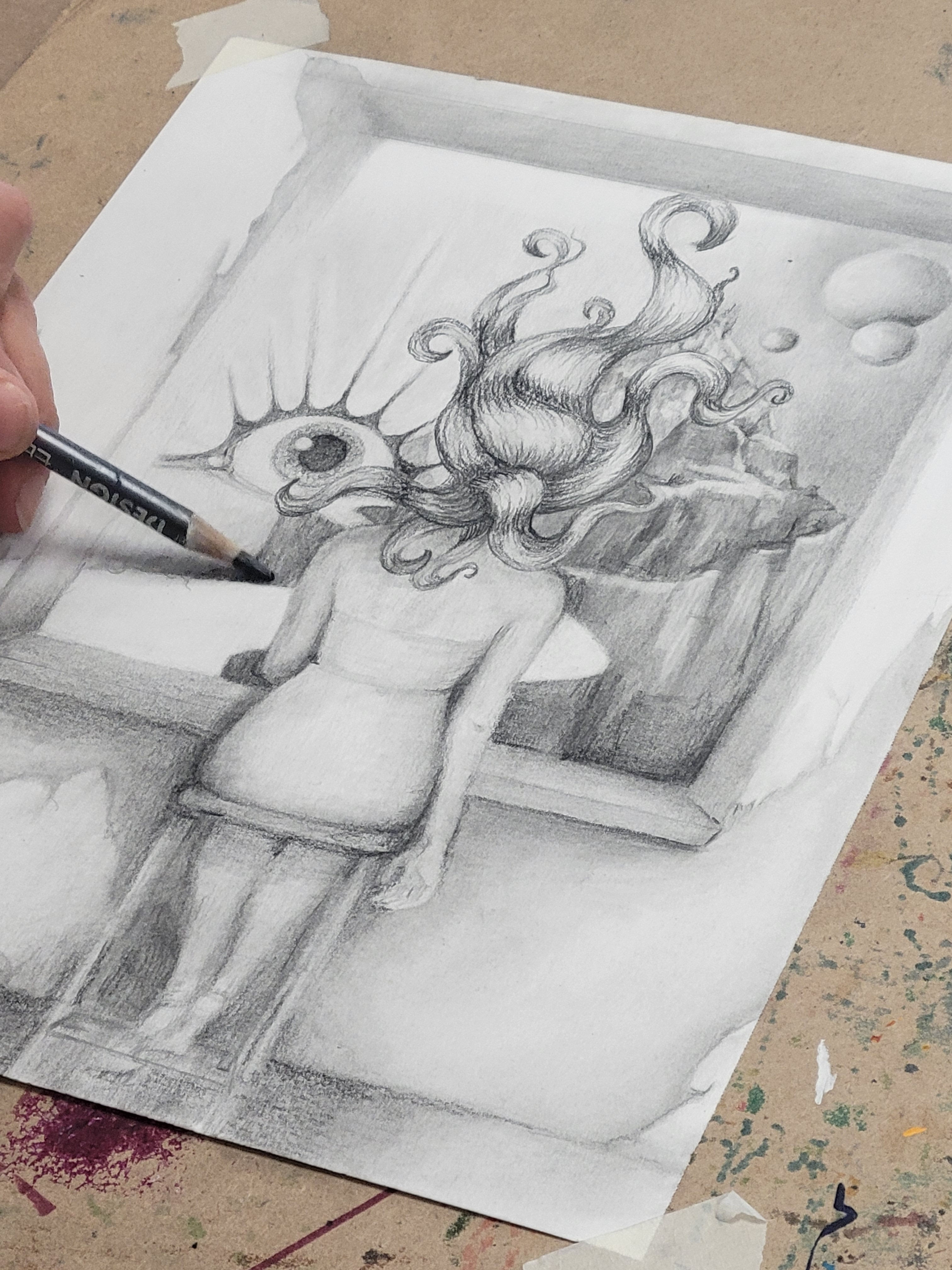 Fall 2 2026: Adult Drawing and Painting- 7 week session