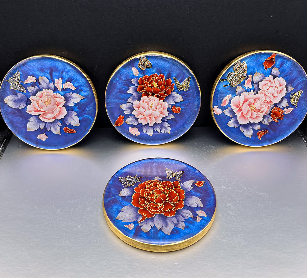 Lotus Flowers Coaster