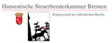 Logo Hanseatische Steuerberaterkammer Bremen - öffnet die Website der Steuerberaterkammer Bremen