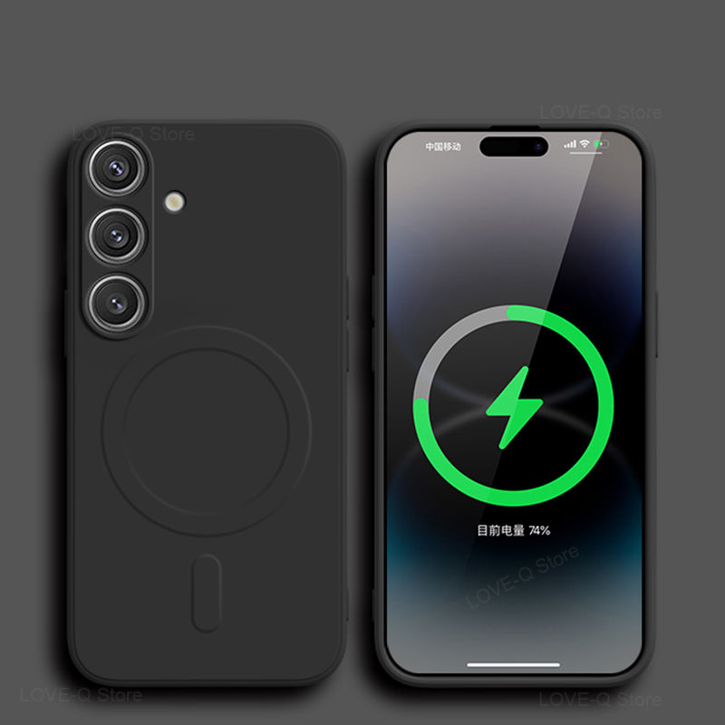 Thumbnail: For Magsafe Magnetic Wireless Charge Case For Samsung Galaxy S26 S25 S24 S23 S 2