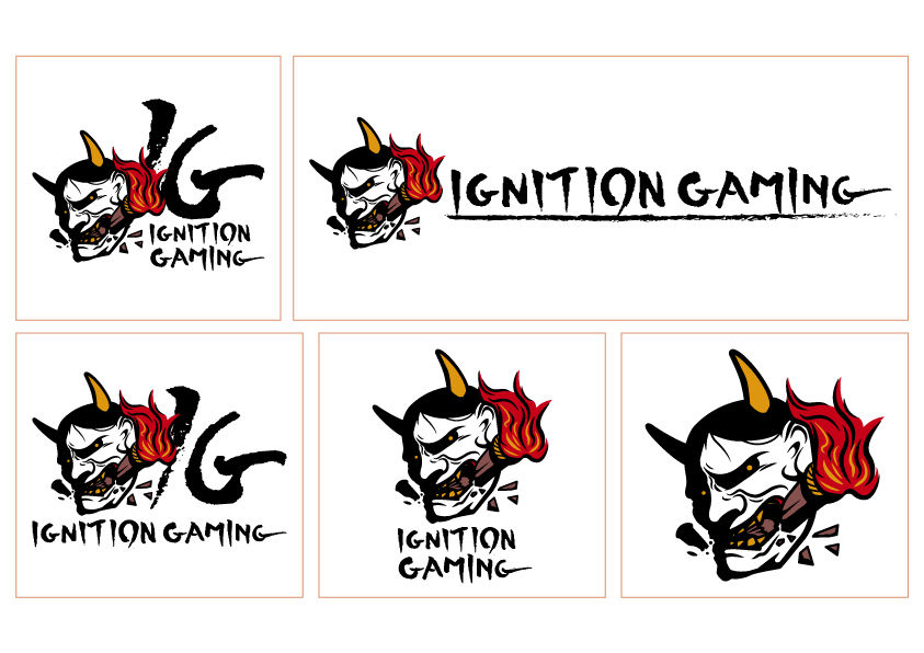 アマチュアゲーミングチーム ロゴデザイン2022