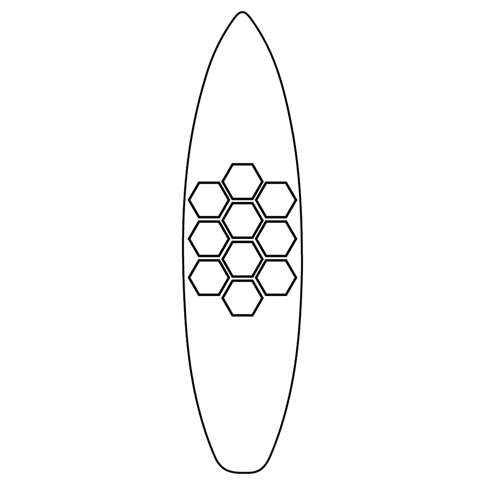 Miniature : GRIP LOSANGE SURF PADS LA REUNION