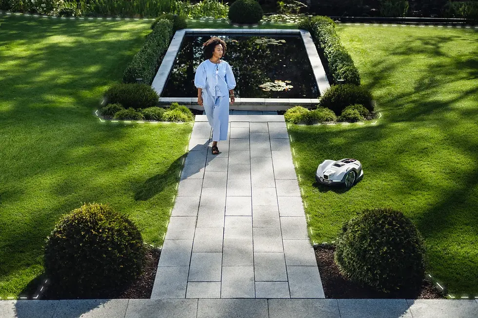 Thumbnail: Husqvarna Automower® 410VE NERAThe lawn genius – advanced AI vision technology