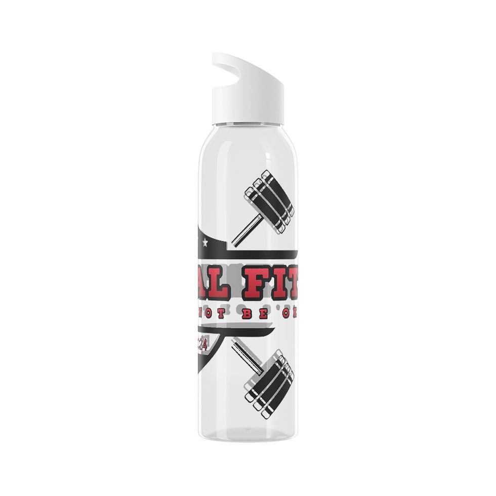 Thumbnail: Sky Water Bottle – Custom Retro Crest Hydration Bottle (Est. 2024)