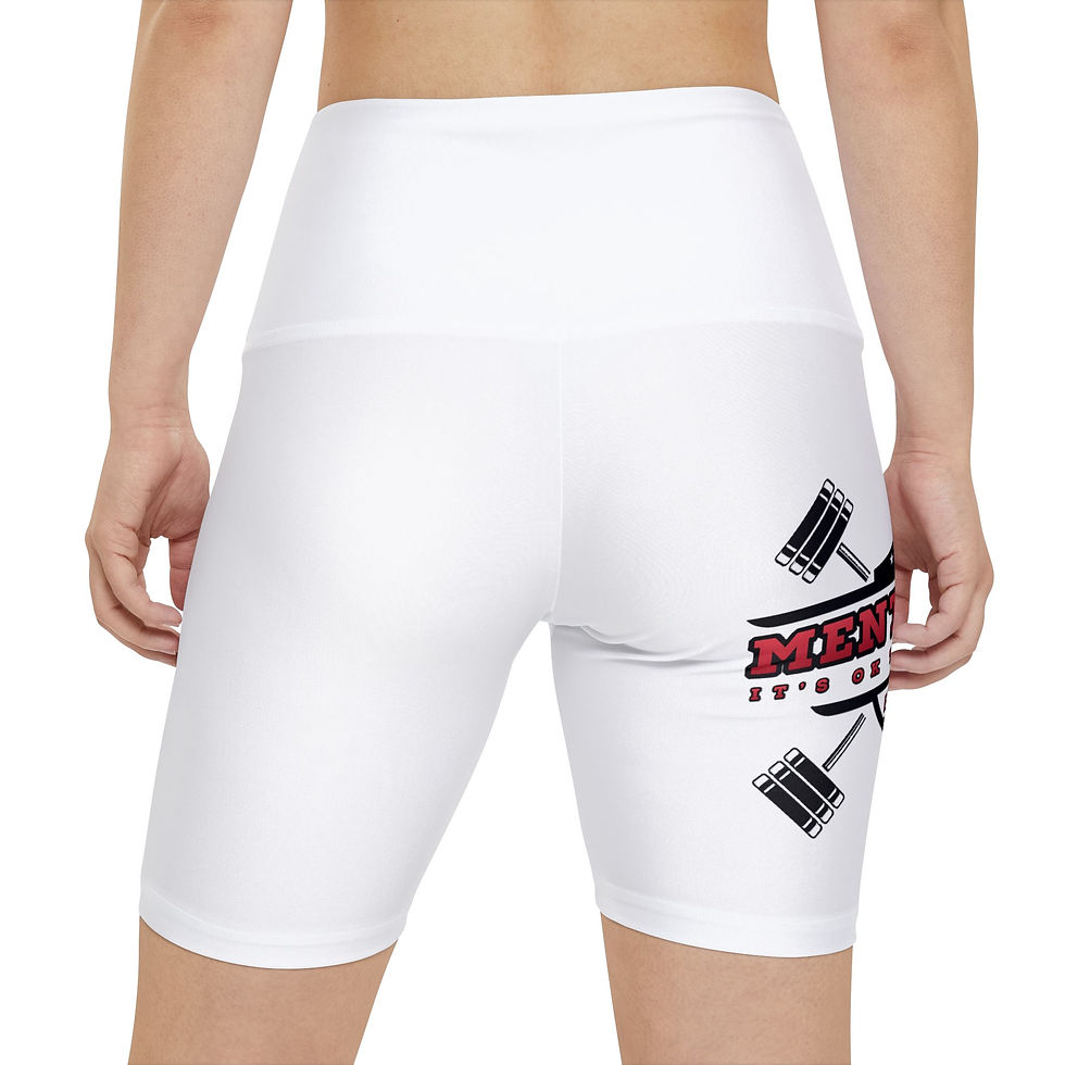 Thumbnail: Workout Shorts — 'Mental Fit' Gym Training Shorts for Women