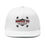 Thumbnail: Flat Bill Cap — "Mental Fit" Embroidered Fitness Snapback