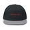 Thumbnail: Flat Bill Cap — "Mental Fit" Embroidered Fitness Snapback