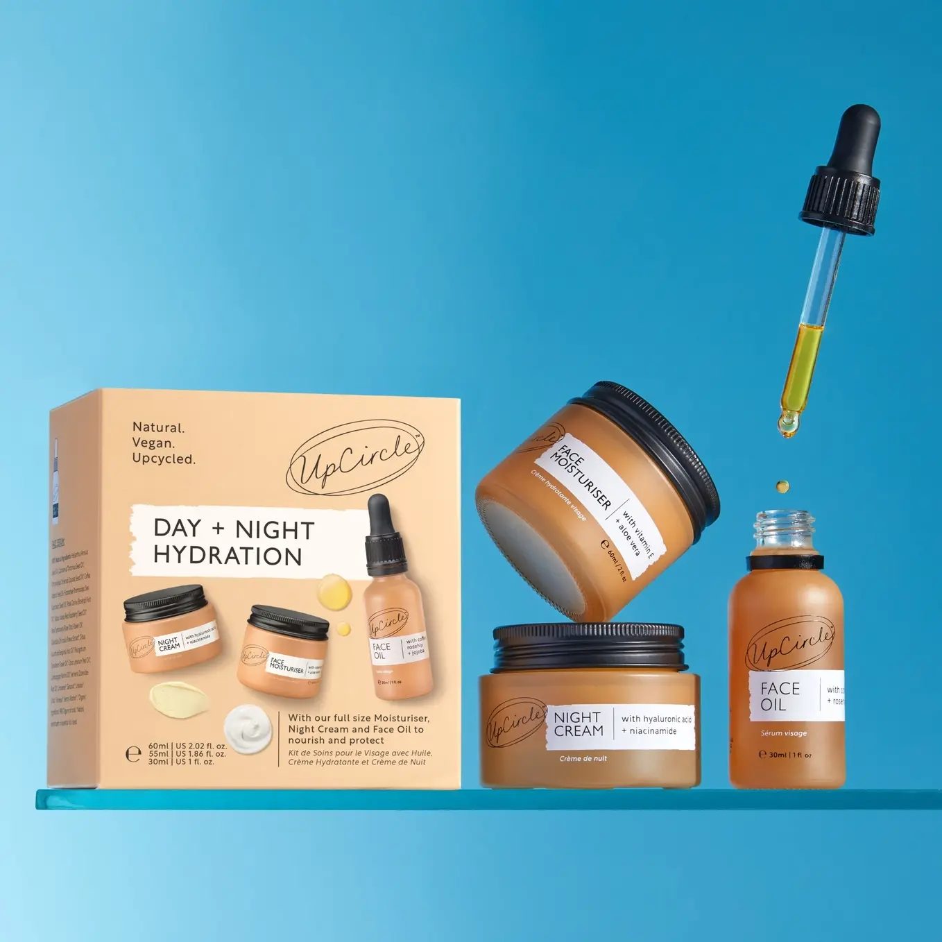 Coffret cadeau - Ensemble Hydratation Jour + Nuit
