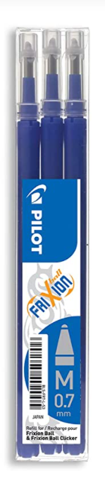 Miniature : Frixion Ball Clicker - Stylo rétractable effaçable à encre thermosensible