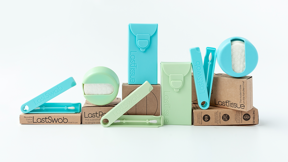 Miniature : Coton-tige réutilisable et lavable LastSwab Basic en TPE et nylon