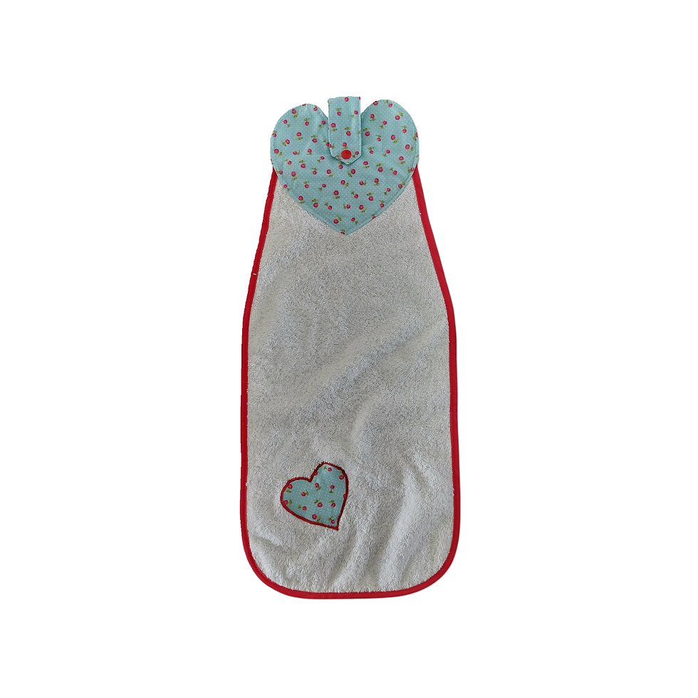 Essuie-mains / Serviettes Cœurs à suspendre - Les Dés Coutures de Béou