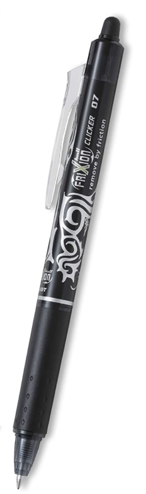 Miniature : Frixion Ball Clicker - Stylo rétractable effaçable à encre thermosensible