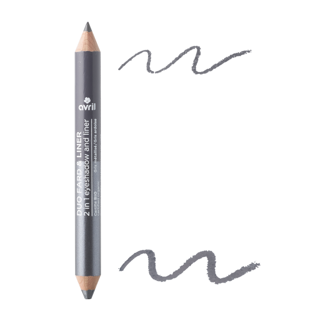 Miniature : Duo Fard à paupières et Eye liner bio et végan - Plusieurs coloris - Avril