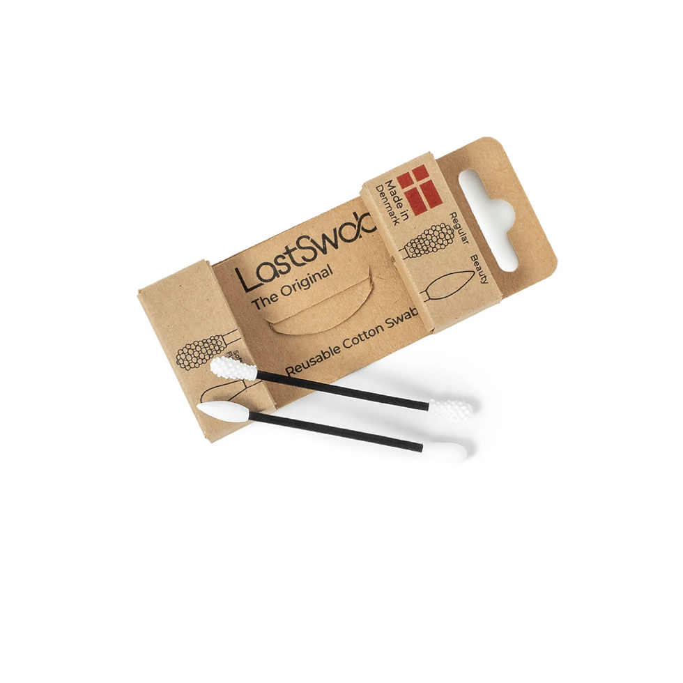 Miniature : Duo de coton-tiges réutilisables et lavables LastSwab Beauté et LastSwab Basic