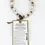 Miniature : Collier anti-tiques en cuir - Naturel - Taille S/M (22 à 38 cm)